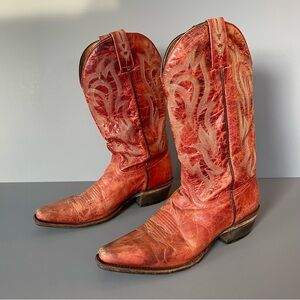 Red Western Cowboy Boots